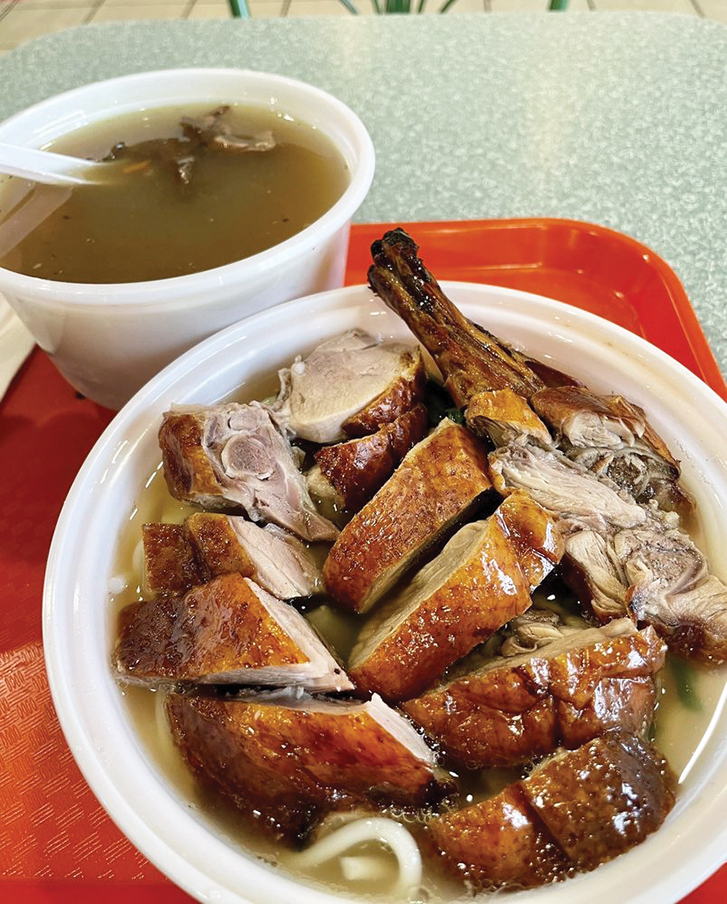 Tak Fook Noodle and Congee Shop's BBQ duck
